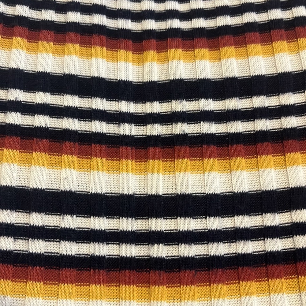 Soft Ribbed Striped Bodysuit - Picture 3 of 7